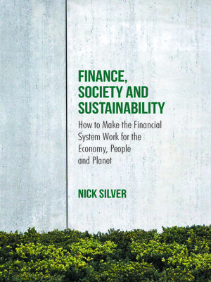 cover image of Finance, Society and Sustainability